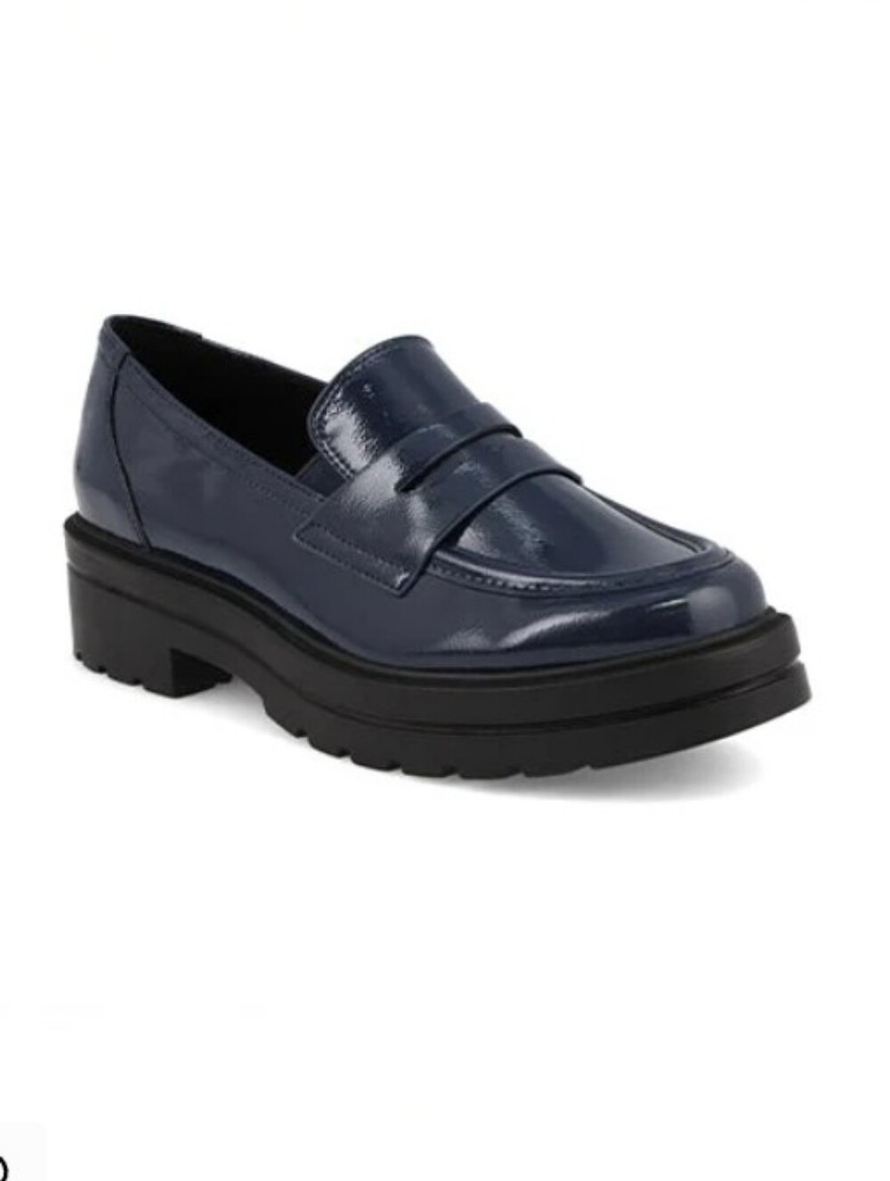 MIA Yoani Navy Blue Chunky Loafer